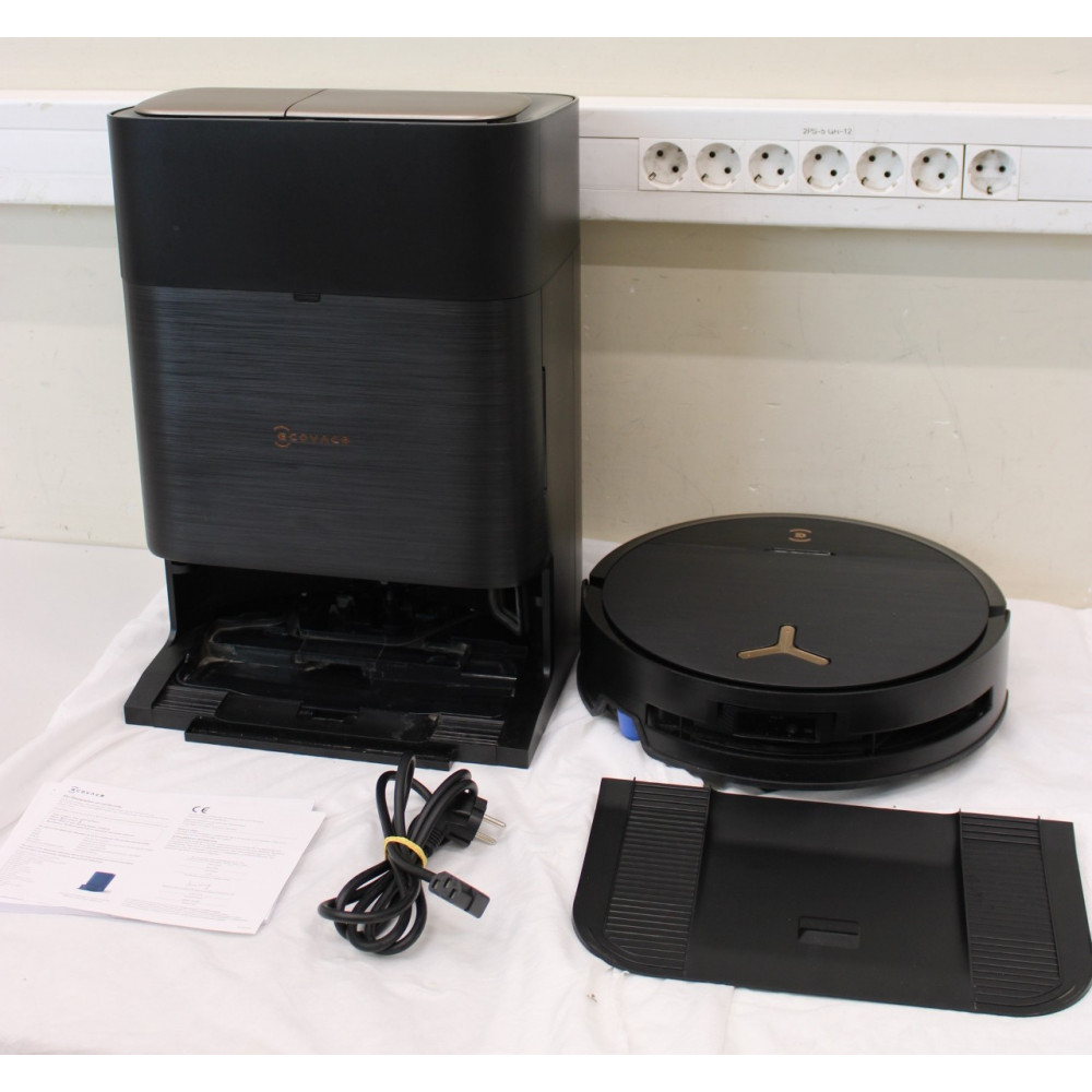 SALE OUT. Ecovacs Robotic Vacuum Cleaner | DEEBOT X9 PRO OMNI | Wet&Dry | Li-ion | 6400 mAh | Dust capacity 0.22 L | 16600 Pa | 
