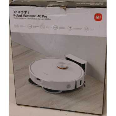 SALE OUT. Xiaomi Robot Vacuum S40 Pro EU | Xiaomi Robot Vacuum S40 Pro EU | Wet&Dry | 5200 mAh | Dust capacity 0.43 L | 15000 Pa