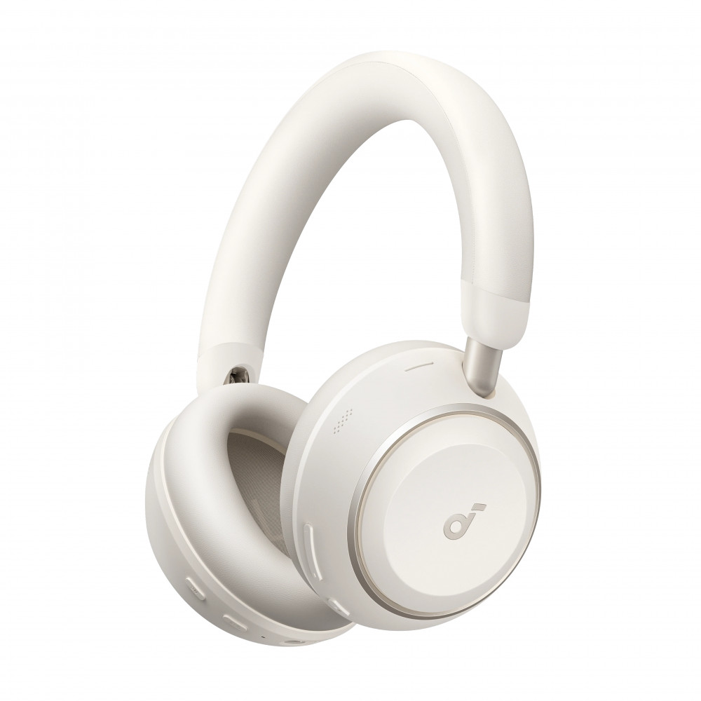 Anker Soundcore | Foldable Headphones | Space 2 | Bluetooth | Over-ear | Microphone | White | Noise reduction | Wireless