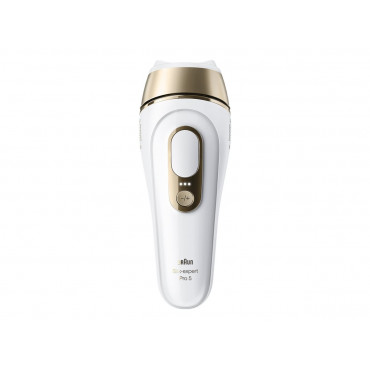 Braun IPL Epilator | Silk expert Pro 5 PL5210 | Number of power levels 3 | White/Gold