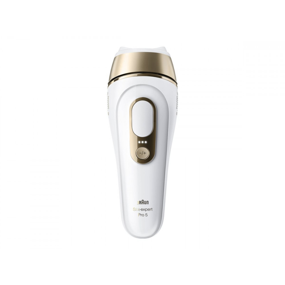 Braun IPL Epilator | Silk expert Pro 5 PL5210 | Number of power levels 3 | White/Gold