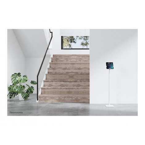 Neomounts Floor stand | FL15-625WH1 | Tilt, Rotate | 7.9- 11 " | Maximum weight (capacity) 1 kg | White