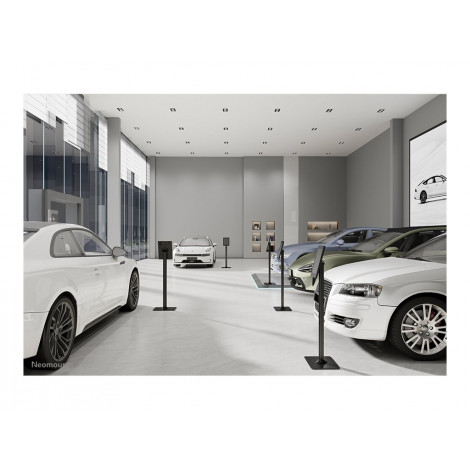 Neomounts Floor stand | Tilt, Rotate | FL15-627BL1 | Maximum weight (capacity) 3 kg | Black