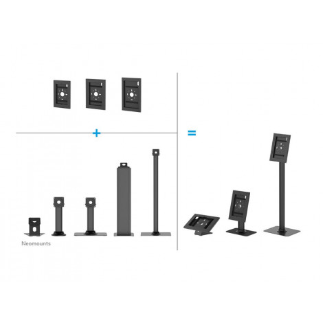 Neomounts Floor stand | FL15-628BL1 | Fixed | Maximum weight (capacity) 3 kg | Black