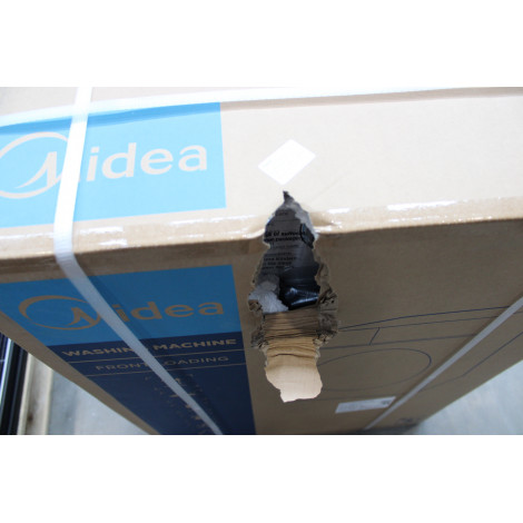SALE OUT. Midea MF110W70B/W-HR Washing Machine | SALE OUT. | Washing Machine | MF110W70B/W-HR | Energy efficiency class A | Fron