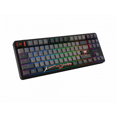 Fury Kanabo K6 | Gaming Keyboard | Wired | US | Linear | Black/Gray