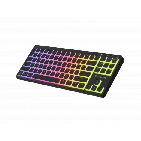 Genesis Thor 430 TKL | Gaming Keyboard | Wireless | Bluetooth | US | Linear | Black