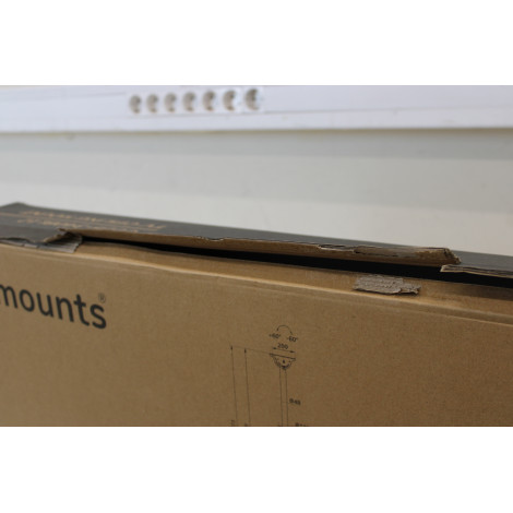 SALE OUT. Neomounts CL35-340BL12 Monitor/TV mount ceiling 1 screen - 23-42" - max 50 kg - VESA 100x100-200x200 - h 106-156 cm - 