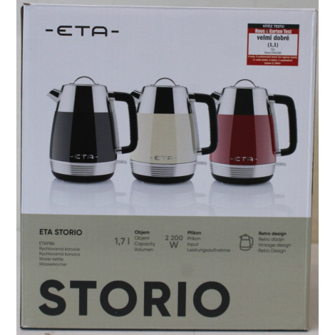 SALE OUT. ETA ETA918690040 Storio Kettle, Power 2150 W, Capacity 1.7 L, Stainless steel, Beige | SALE OUT. ETA | Storio Kettle |