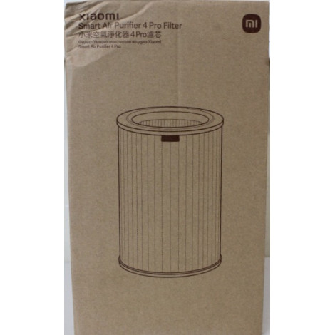 SALE OUT. | Smart Air Purifier 4 Pro Filter | HEPA filter | Black | DAMAGED PACKAGING, DENTED