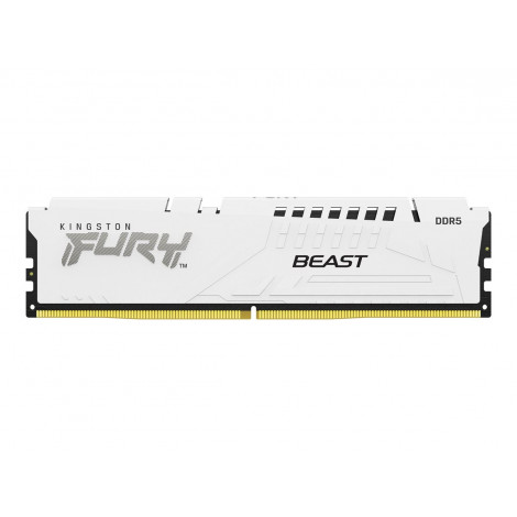 Kingston KF560C30BWE-16 16GB 6000MT/s DDR5 CL30 DIMM FURY Beast White EXPO | Kingston