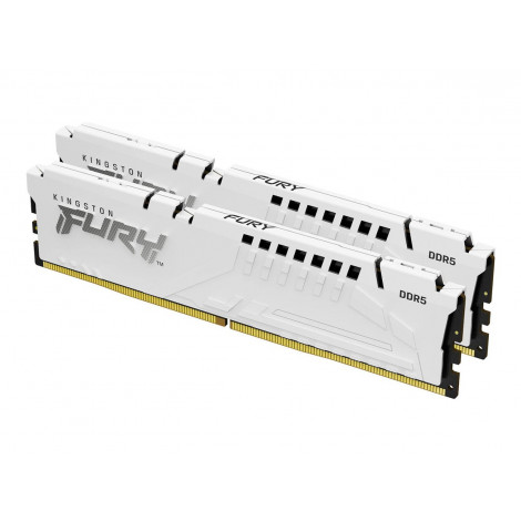 Kingston KF560C30BWE-16 16GB 6000MT/s DDR5 CL30 DIMM FURY Beast White EXPO | Kingston
