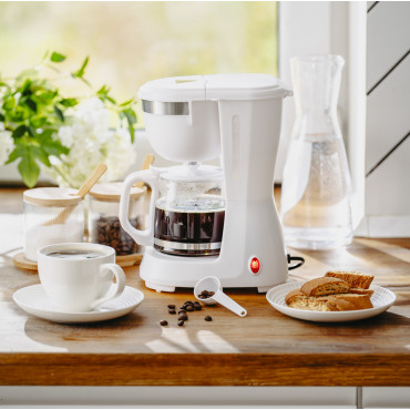 Adler Coffee Maker | AD 4381w | Drip | 600 W | White