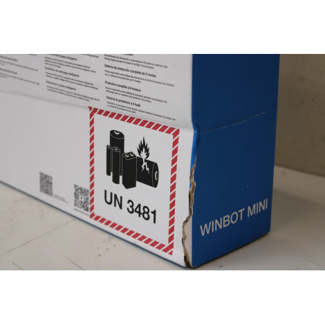 SALE OUT. | Ecovacs Windows Cleaner Robot | WINBOT MINI GREY | Corded | Grey | DAMAGED PACKAGING