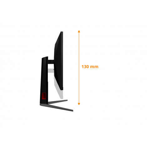AOC U32G4U | 32 " | Fast IPS | UHD | 16:9 | 160 Hz | 1 ms | 3840 x 2160 pixels | 450 cd/m | HDMI ports quantity 2 | Black