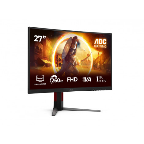 AOC C27G4Z2 Curved 27" 1920x1080/16:9/300cd/m2/1ms HDMI, DisplayPort, Headphone out | AOC