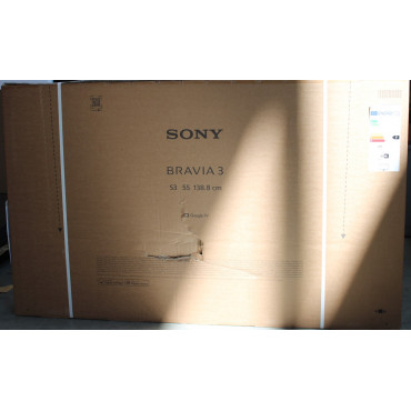 SALE OUT. Sony K55S35B Bravia 3 55" (139cm) 4K Ultra HD Smart Google D-LED TV | SALE OUT. Sony K-55S3 | 55" (139 cm) | Android |