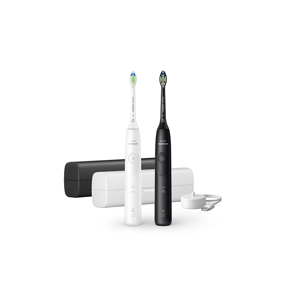 Philips HX7119/02 Sonicare Series 5500 | Electric Toothbrush, Duo pack | Rechargeable | For adults | Number of brush heads inclu