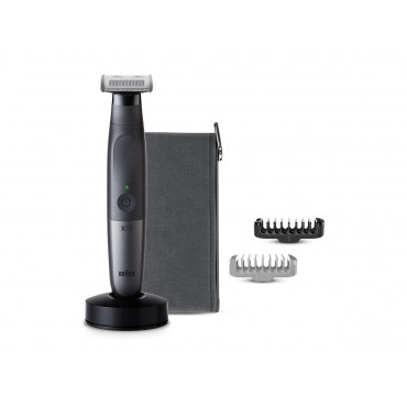 Braun Face and Body Hair trimmer | XT5300 Series XT5 | Cordless | Wet & Dry | Number of length steps 6 | Black/Silver