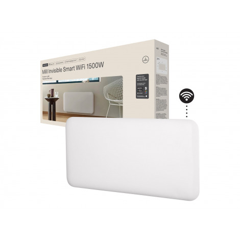 Mill WiFi Panel Heater | PA1500WIFI4A | Panel Heater | 1500 W | Suitable for rooms up to 22 m | White | IPX4