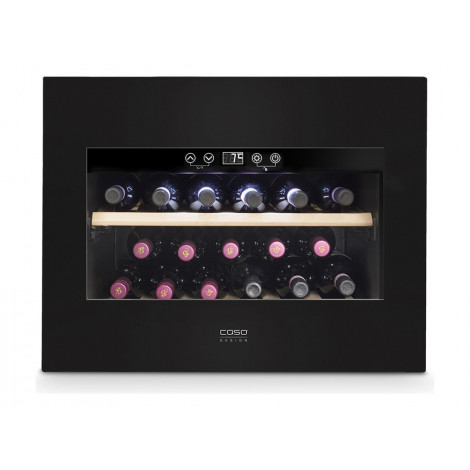 Caso | Wine Cooler | WineDeluxe E 18 | Energy efficiency class G | Built-in | Bottles capacity 18 bottles | Cooling type Compres