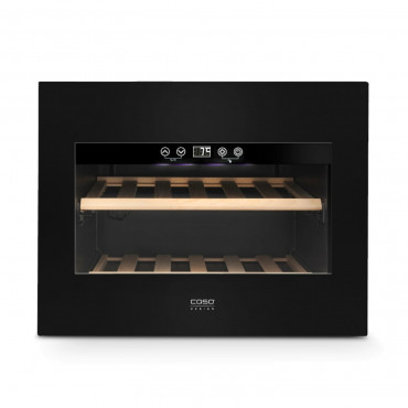 Caso | Wine Cooler | WineDeluxe E 18 | Energy efficiency class G | Built-in | Bottles capacity 18 bottles | Cooling type Compres