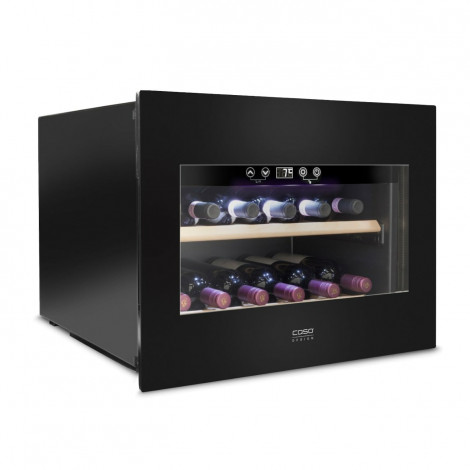 Caso | Wine Cooler | WineDeluxe E 18 | Energy efficiency class G | Built-in | Bottles capacity 18 bottles | Cooling type Compres