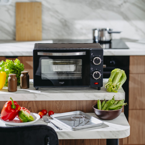 Adler Electric oven | AD 6032 | 9 L | 650 W | Black