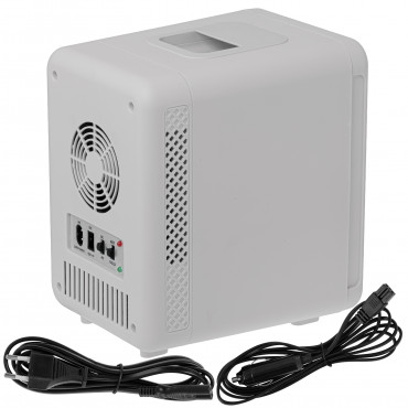 Mini Refrigerator | AD 8084 | Adler Free standing | Height 27 cm | Larder | Fridge net capacity 4 L | Grey