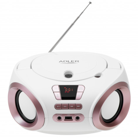 Adler | CD-MP3 Boombox | AD 1181 | Speakers | USB connectivity | FM