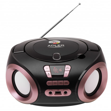 Adler | CD-MP3 Boombox | AD 1181 | Speakers | USB connectivity | FM