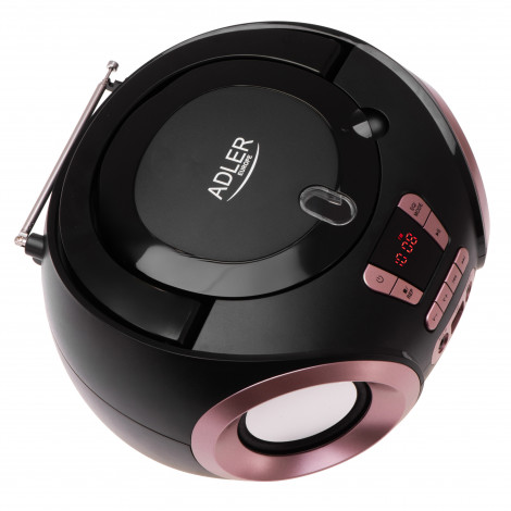 Adler | CD-MP3 Boombox | AD 1181 | Speakers | USB connectivity | FM