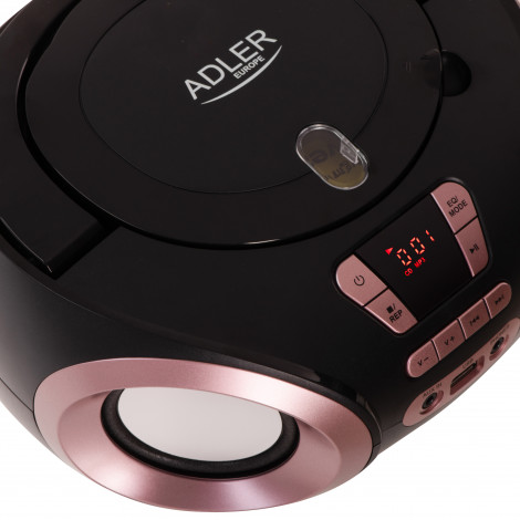Adler | CD-MP3 Boombox | AD 1181 | Speakers | USB connectivity | FM