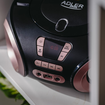 Adler | CD-MP3 Boombox | AD 1181 | Speakers | USB connectivity | FM