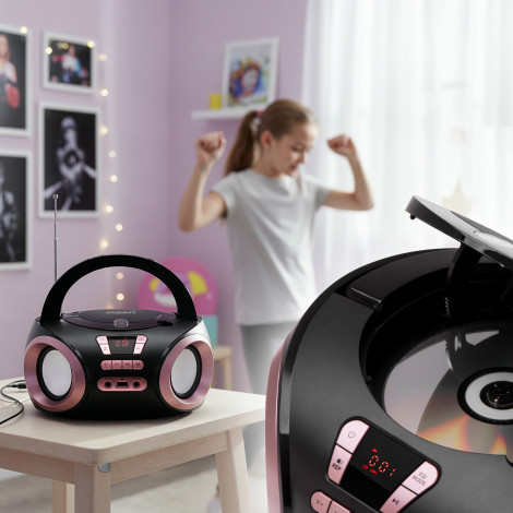 Adler | CD-MP3 Boombox | AD 1181 | Speakers | USB connectivity | FM