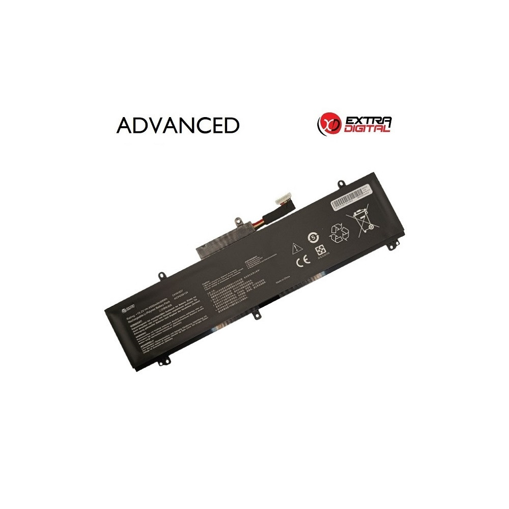 Nešiojamo kompiuterio baterija ASUS C41N1837, 4500mAh, Extra Digital Advanced
