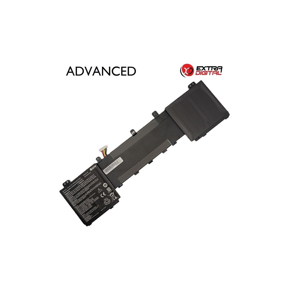 Nešiojamo kompiuterio baterija ASUS C42N1728, 3400mAh, Extra Digital Advanced