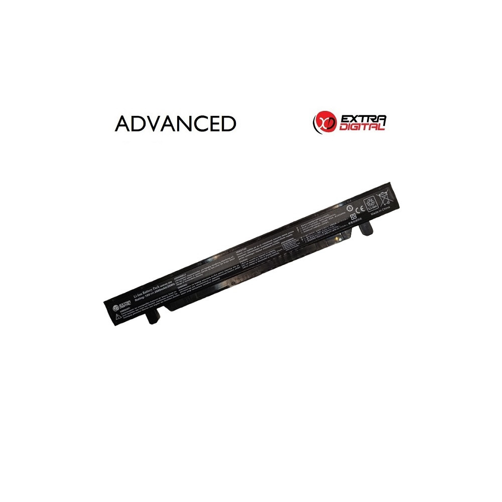 Nešiojamo kompiuterio baterija ASUS A41N1424, 2600mAh, Extra Digital Advanced