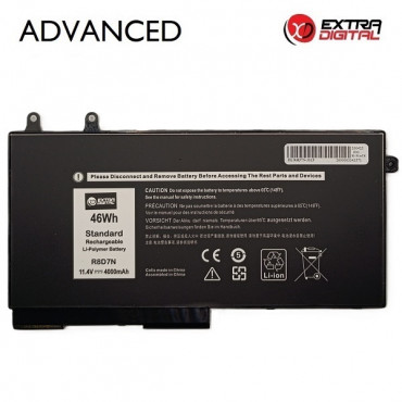 Nešiojamo kompiuterio baterija DELL R8D7N, 4000mAh, Extra Digital Advanced