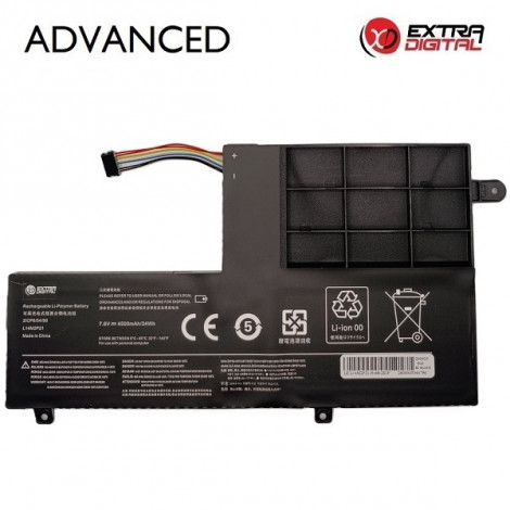 Nešiojamo kompiuterio baterija LENOVO L14M2P21, 4500mAh, Extra Digital Advanced