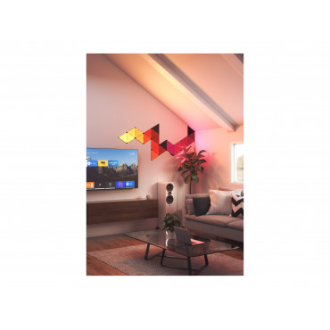 Nanoleaf | Shapes Black Triangles Expansion Pack (3 panels) | 42 W | WiFi