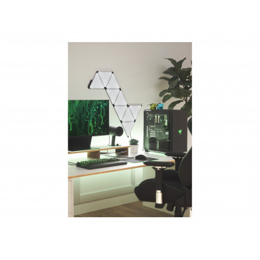 Nanoleaf | Shapes Black Triangles Expansion Pack (3 panels) | 42 W | WiFi