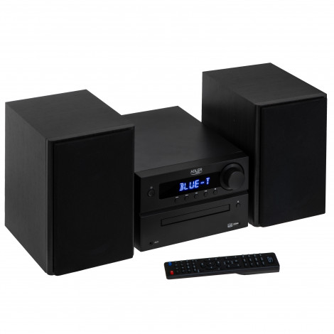 Adler | Mini Hi-Fi Stereo System | AD 1917 | Speakers | USB connectivity | Bluetooth | FM