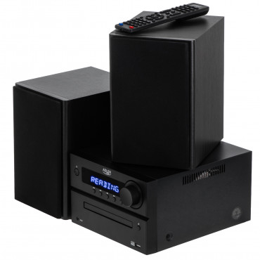 Adler | Mini Hi-Fi Stereo System | AD 1917 | Speakers | USB connectivity | Bluetooth | FM