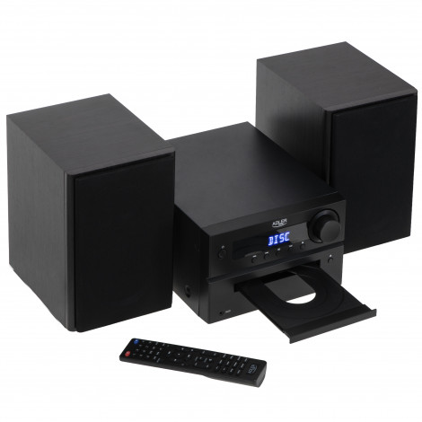 Adler | Mini Hi-Fi Stereo System | AD 1917 | Speakers | USB connectivity | Bluetooth | FM