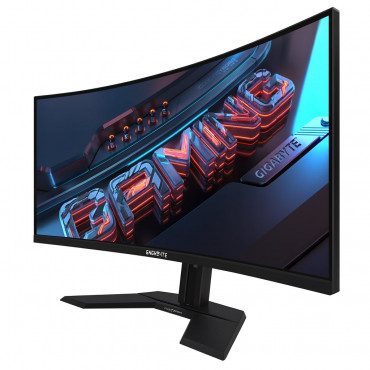 Gigabyte | GS34WQC A | 34 " | SS VA | WQHD | 120 Hz | 1 ms | 3440 x 1440 pixels | 300 cd/m | HDMI ports quantity 1