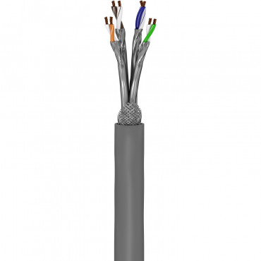 Goobay | CAT 6A Network Cable, S/FTP (PiMF), 50 m | 96093 | S/FTP | Grey
