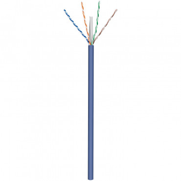 Goobay | CAT 6A Network Cable, U/UTP, 100 m | 96096 | U/UTP | Blue