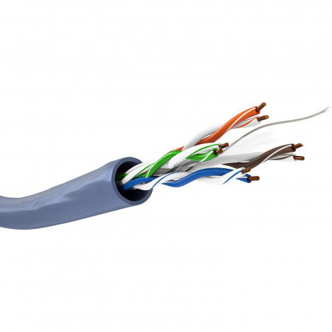 Goobay CAT 6A Network Cable, U/UTP | 96097 | U/UTP | Blue