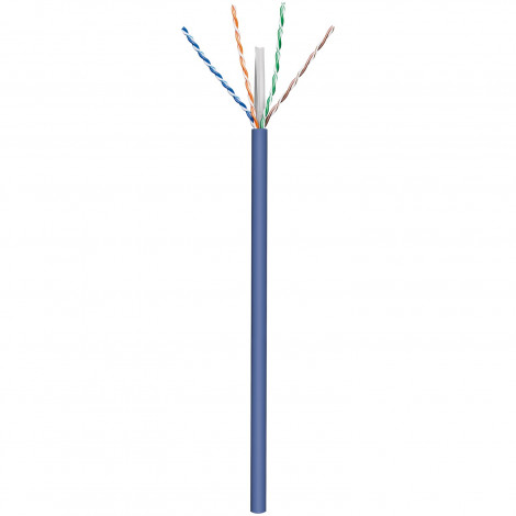 Goobay CAT 6A Network Cable, U/UTP | 96097 | U/UTP | Blue